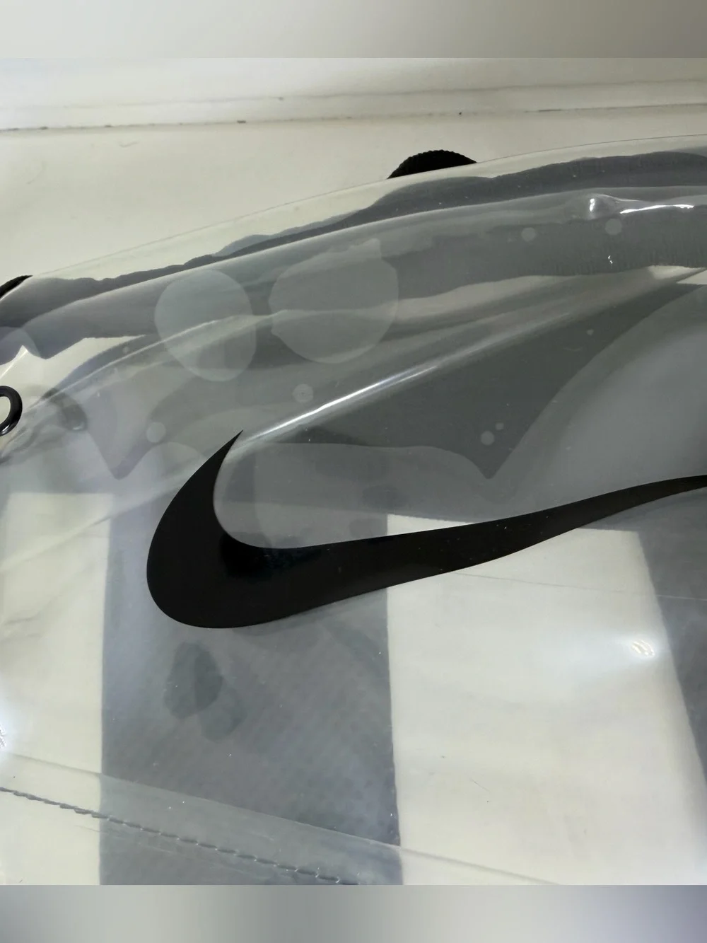 Nike Brasilia Clear Backpack with Black Accents - Picture 2 of 5